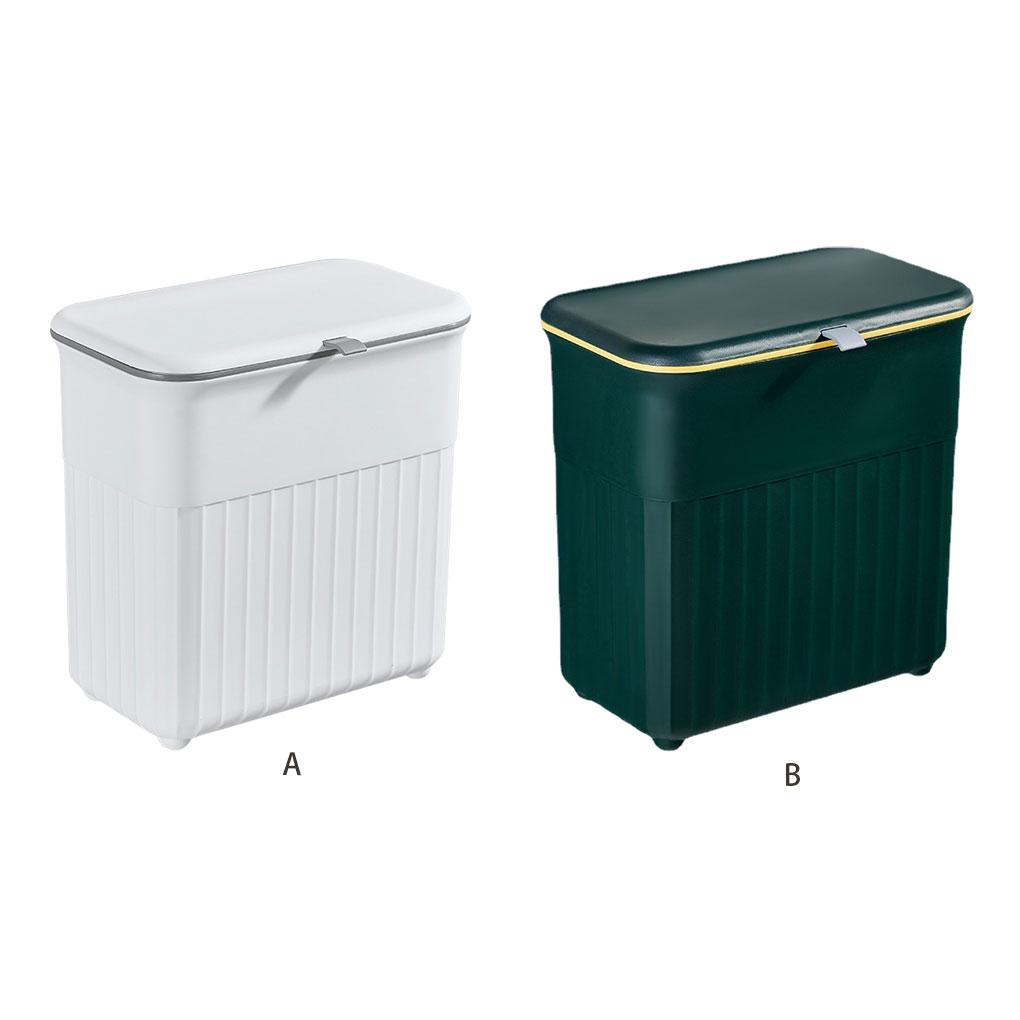 Пластиковый многофункциональный мусорный бак, широкое применение, легко открывающийся кухонный мусорный бак, подвесной мусорный бак