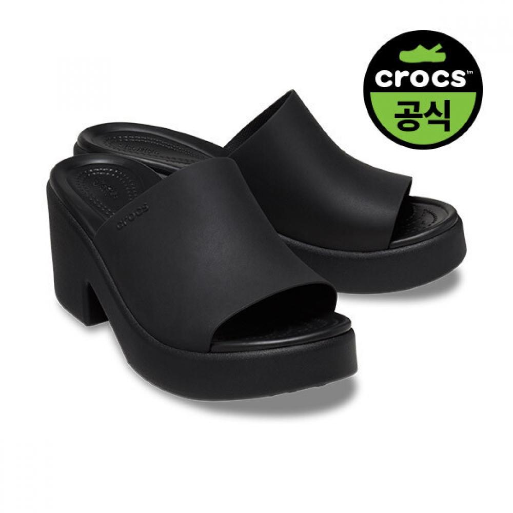 Crocs Женские шлепанцы на каблуке Brooklyn Slide Bkb