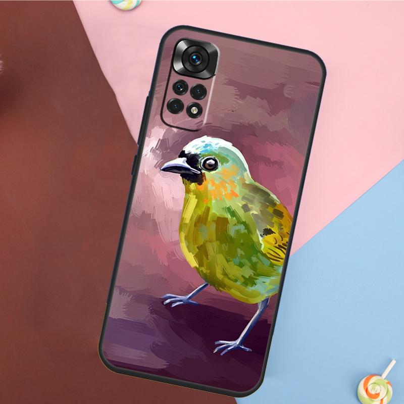 Lovely Birds Hummingbird Cover For Xiaomi Redmi Note 13 Pro 14 12 11 9 10 9S 10S 11S 12S Redmi 10C 12C 13C 14C Case