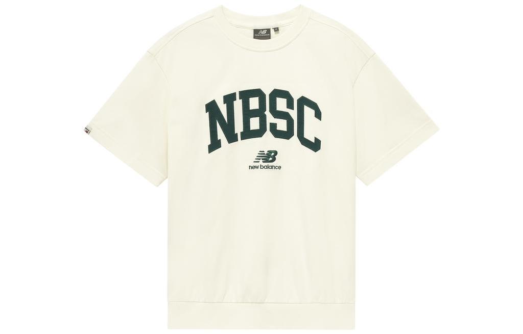 New Balance Ретро Спортивная Коллекция Футболка Мужская Кремовый 5CD25353-IV