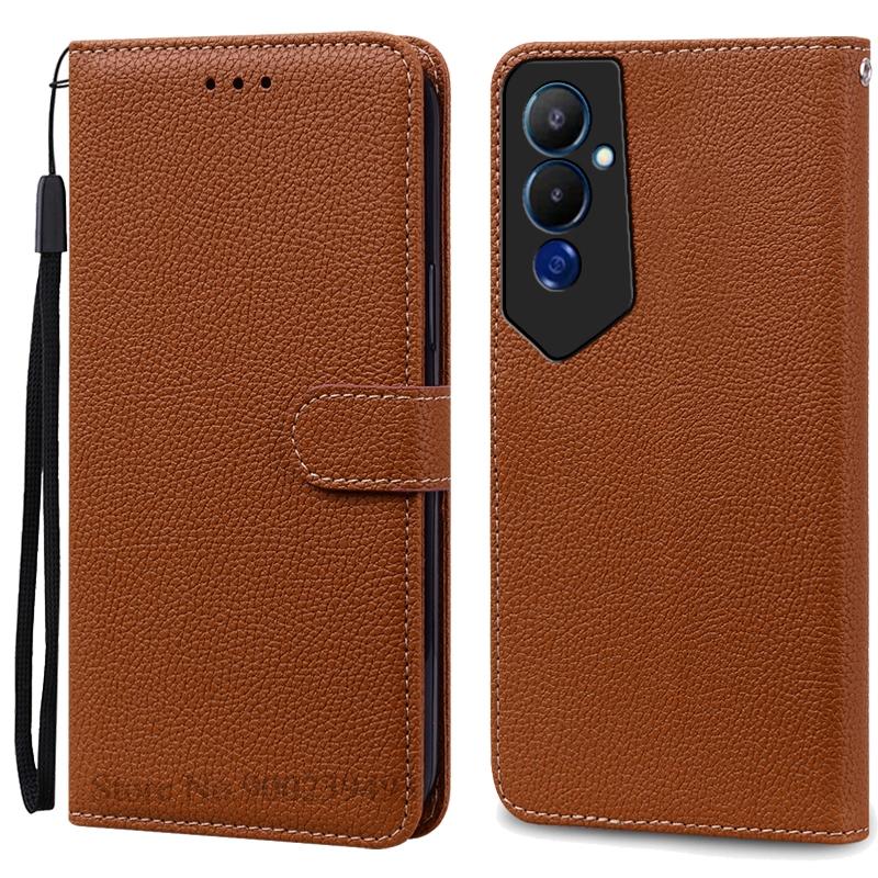 Чехол Pova 4/Pova 4 Pro для Tecno Pova 4, чехол-кошелек, кожаный откидной чехол для Tecno Pova 4 Pro, чехол для телефона, чехол Fundas