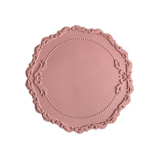 Подстаканник винтажный тисненый цветочный узор дизайн силиконовый многоцелевой коврик для посуды для защиты домашнего декора