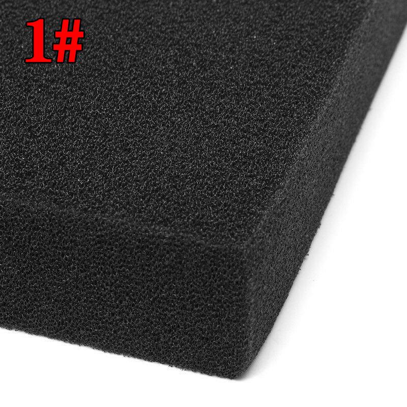 Black Biochemical Sponge Fish Tank Aquarium Filter Foam Pad 50x50cm 2/4/5cm Filtration Pond