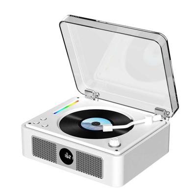 THINKYA CD-плеер с Bluetooth Ретро Стерео Настольный Деревянный Портативный Пульт Дистанционного Управления Шум Музыка Идеально для Комнаты Дородовой и в Качестве Подарка