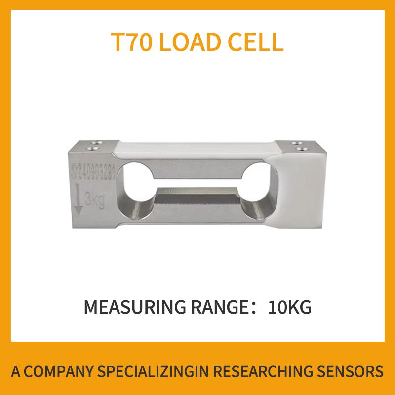 T70 Single Point Load Cell Cantilever Weighing Sensor Pressure Strain Shear Beam Cell for Kitchen Weighing Electronic Scales