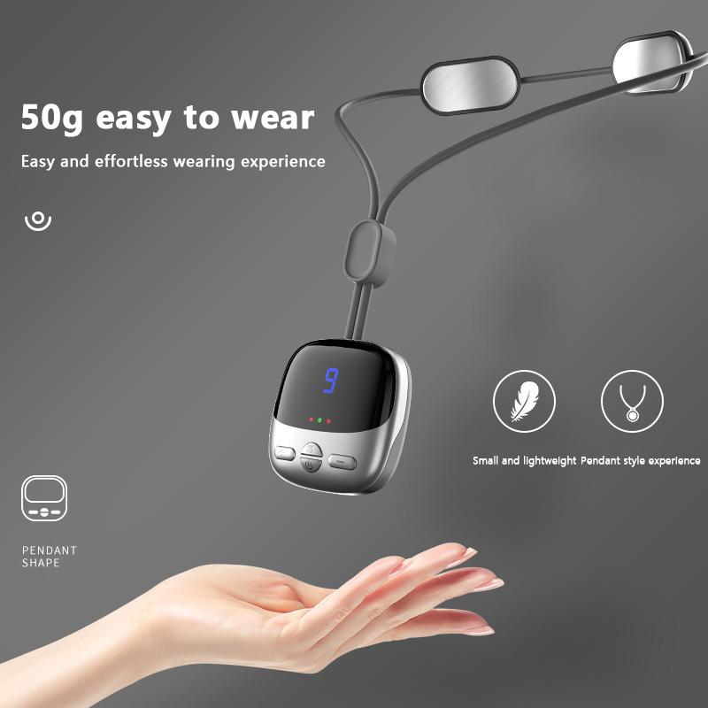 Умный протектор шеи шейный массажер портативный мини импульсный массажер для плеч шейный массаж компресс домашняя физиотерапия