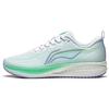 New LiNing Red Hare 6 Anti Slip Wear Resistant Low Top Sprint Running Shoes Women's White Green Purple ARMT016-13