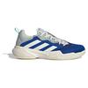 Adidas Белые ярко-красные мужские кроссовки Barricade Royal Blue Off White ID1549