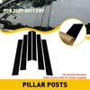 Car Glossy Piano Black Window Pillar Posts Door Trims Cover for Honda CR-V 2002-2023 Accessories Exterior