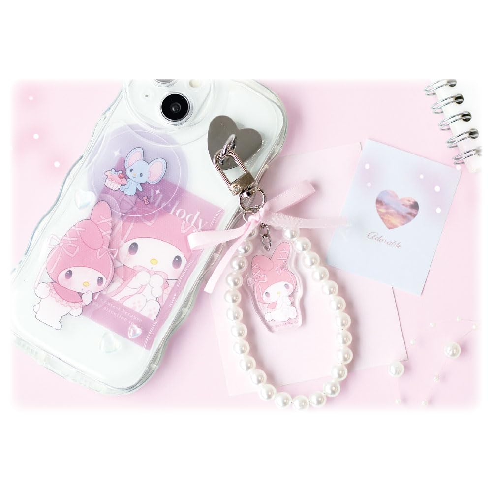Tees Factory Sanrio Брелок с лентой и жемчугом Балетная Мелодия Ядро/Мой