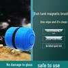Мини Мощная Магнитная Щетка для Аквариума - Двусторонняя, Очиститель Стекла без Мертвых Зон и Удалитель Водорослей.