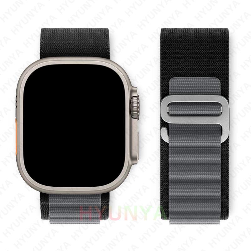Альпийский ремешок для Apple Watch Band Series 10 9 8 7 SE Ultra 2 41мм 42мм 45мм 46мм 49мм 40мм 44мм IWatch Correa Ремешок Браслет