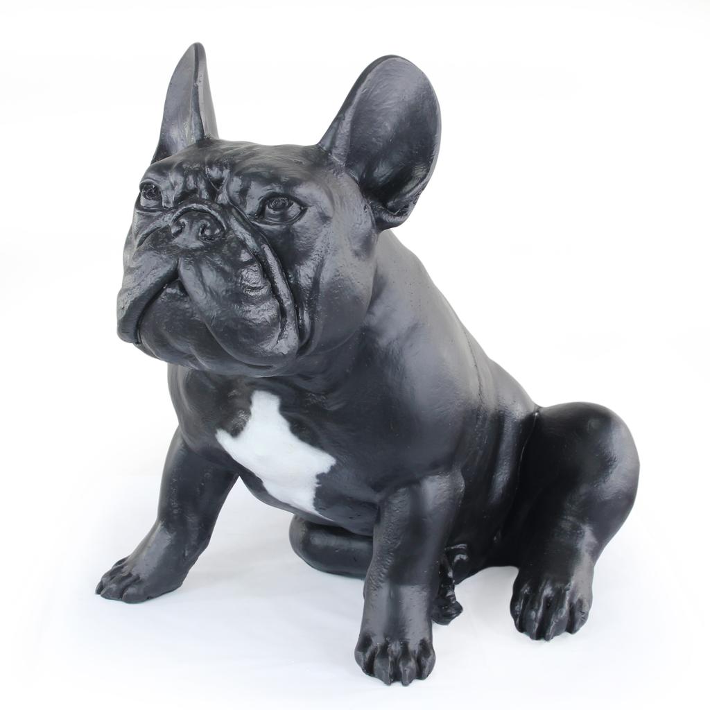 Buldog Francuski Iii - Statuetka Psa W Naturalnym Rozmiarze, Figura W Skali 1:1, Posąg Do Ogrodu Marki Art-Dog