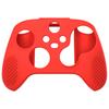 EXtremeRate PlayVital 3D Шипованный Силиконовый Чехол-Кожа с 6 Черными Накладками на Стикеры для Геймпада Xbox Series, Мягкий Резиновый Защитный Чехол для Беспроводного Геймпада Xbox Core