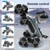 Smart Controller/watch Remote Control Robot Dog,eight Wheel Stunt Transformation,built-in Music,all-round driving,Christmas Gift