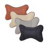1 Pcs Car Neck Pillows Pu Leather Head Support Protector Black/Red Universal Headrest Backrest Cushion Fit for All
