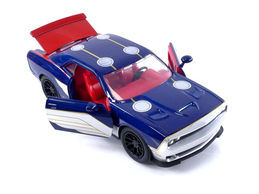 MARVEL ТОР 2015 DODGE CHALLENGER SRT HELLCAT Могучий Тор Литая модель автомобиля 1:24 и
