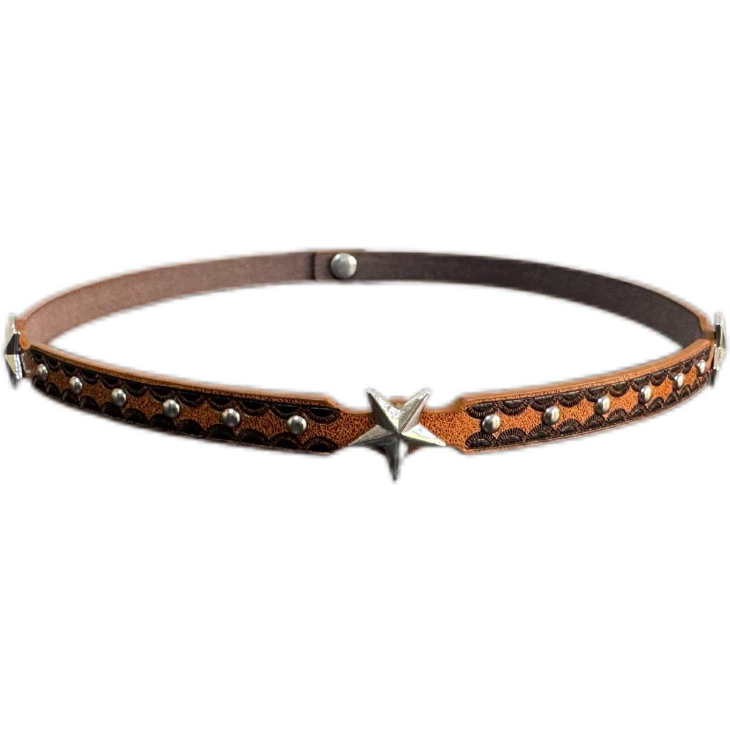 Ретро европейская и американская соломенная шляпа с кожаной пряжкой и креативным декором шляпной ленты