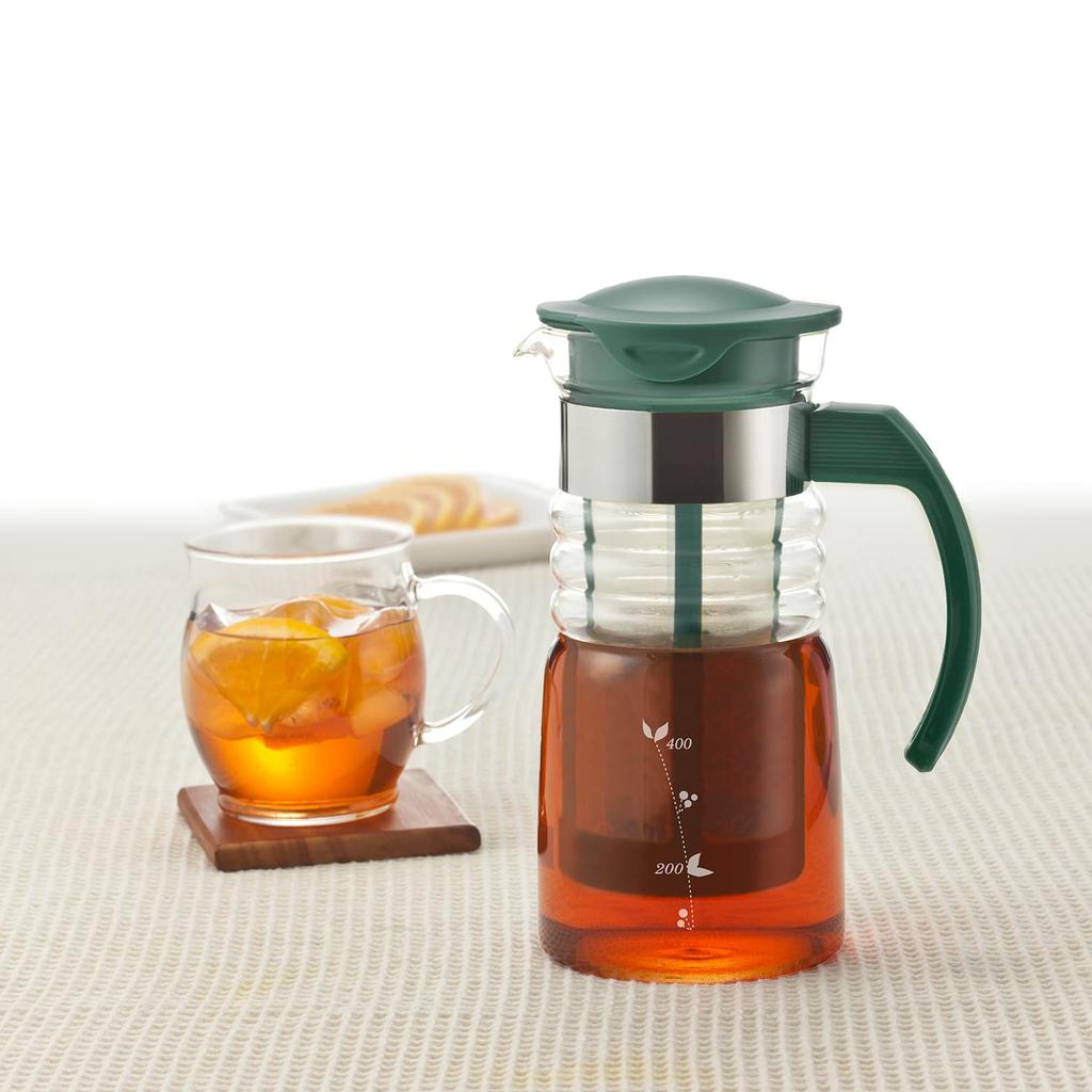 HARIO Cold Brew Tea Pot with Mini (Hario) Strainer, HCC-7DG
