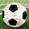 Cute airplane Theme Size 5 Soccer Ball, Suitable for Both Indoor and Outdoor Matches, a Gift Suitable for Everyone.