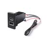 Автомобильное зарядное устройство для быстрой зарядки QC3.0 Type-C PD Интерфейс Разъем для быстрой зарядки автомобиля Для Nissan Paladin Y60