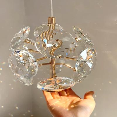 Новая современная люстра K9 Pure Crystal, маленькая, прикроватная, роскошная, хрустальная, настенная лампа, потолочный светильник для коридора, украшение, благородная лампа
