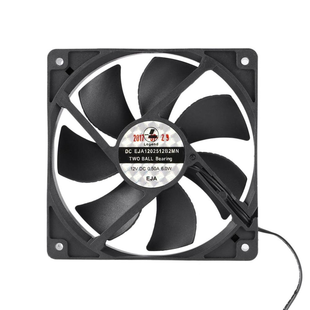 Вентилятор корпуса для настольного компьютера, Великобритания, 12 В, большой объем воздуха, корпус компьютера, радиатор, крутой