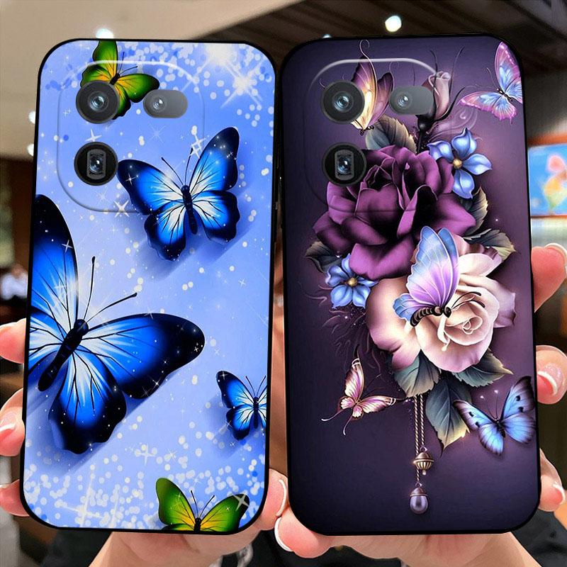 Чехол для iQOO 12 Pro 5G Милый Мультяшный Модный Ударопрочный Мягкий Силикон ТПУ Бампер Чехол для Телефона Vivo iQOO 12 Телефон Fundas Сумки