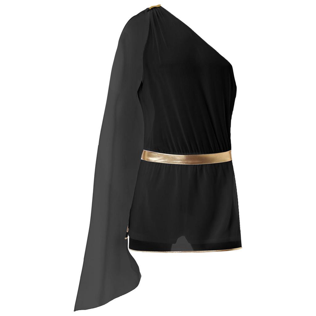 Мужской комбинезон для косплея на Хэллоуин Mr Toga, шифоновое платье на одно плечо, боди для ночного клуба, карнавальные костюмы