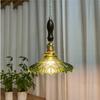 LED Modern Glass Pendant Light Amber Hanging Glass Lamp For Dining Room Bar Indoor Decor Lighting Bedroom Bedside Led Luminaire