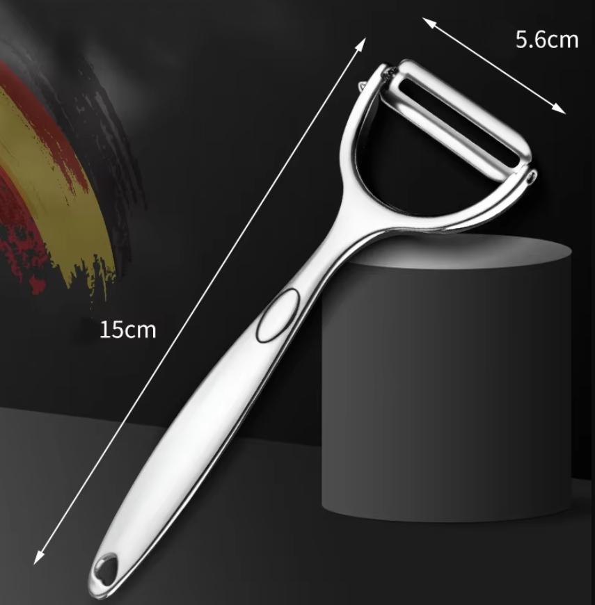 Нож для очистки овощей из нержавеющей стали оптом, тыквенный рубанок, кухонный нож из цинкового сплава для чистки фруктов и дынь, бытовой нож для чистки и скребка