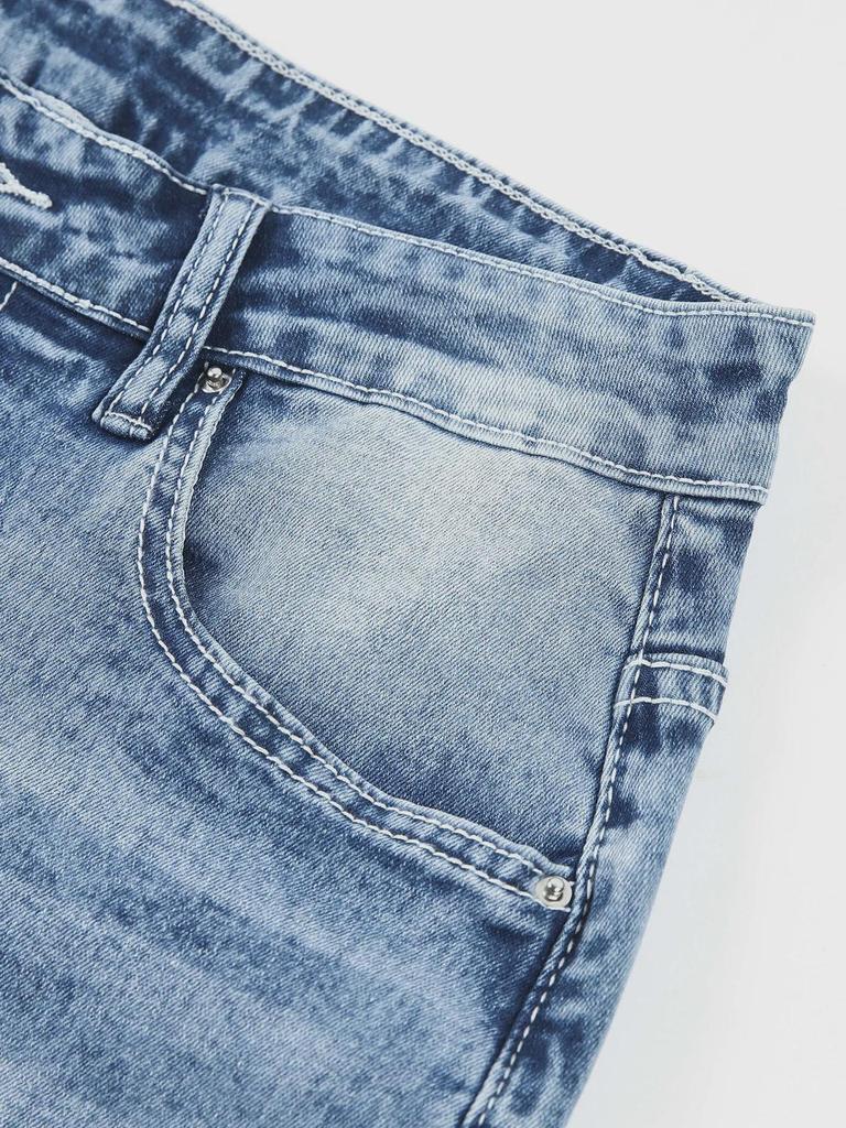 2024 High-Quality Four-Season Straight Men's Jeans - European and American Style