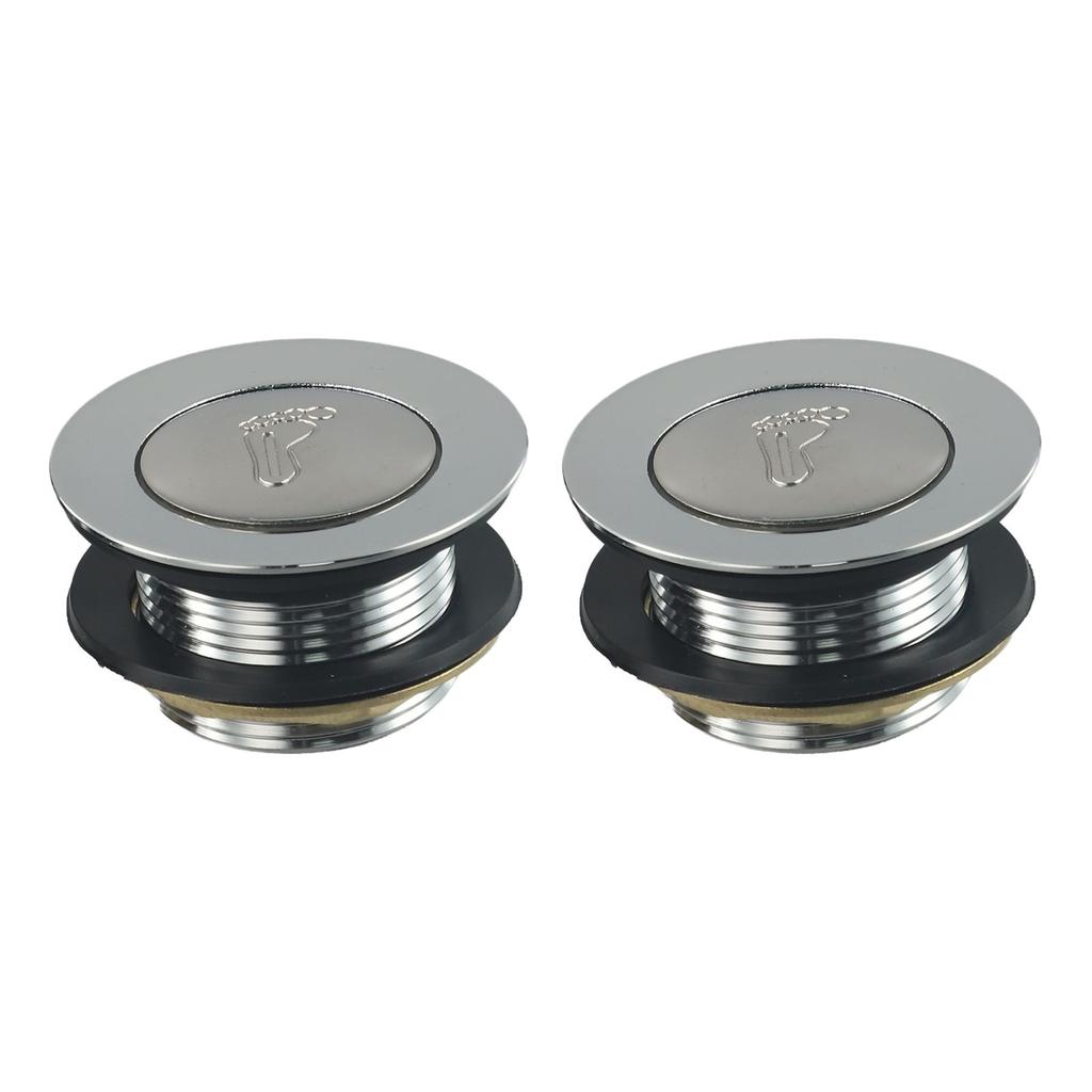 Sophisticated Up Drain Featuring a Smooth Push Button Operation for Convenience