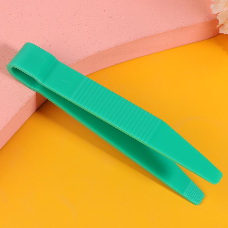 10Pcs Durable Plastic Clip Tweezers Fine Motor Learning Toys For Kids Study Tools Set