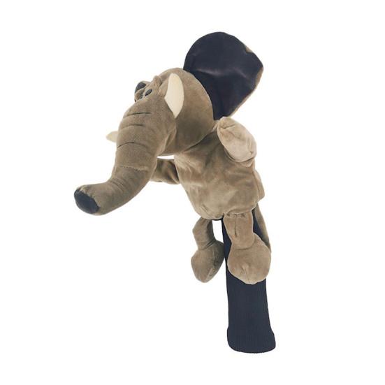 Чехол на голову клюшки для гольфа мягкий чехол для водителя с изображением животного плюшевый лев/тигр/бегемот/обезьяна/овца аксессуар для гольфа