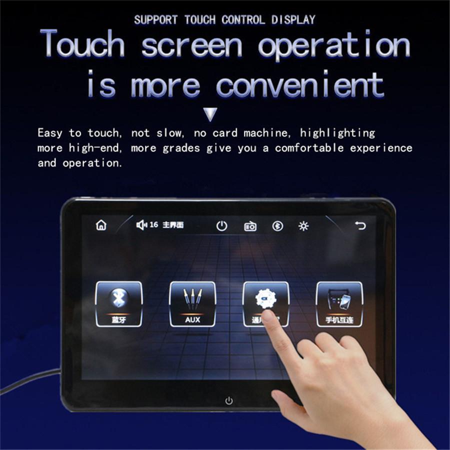 11.6 Inch Headrest MP5 + Capacitive Screen Full Touch Screen + Ultra Thin + FM +