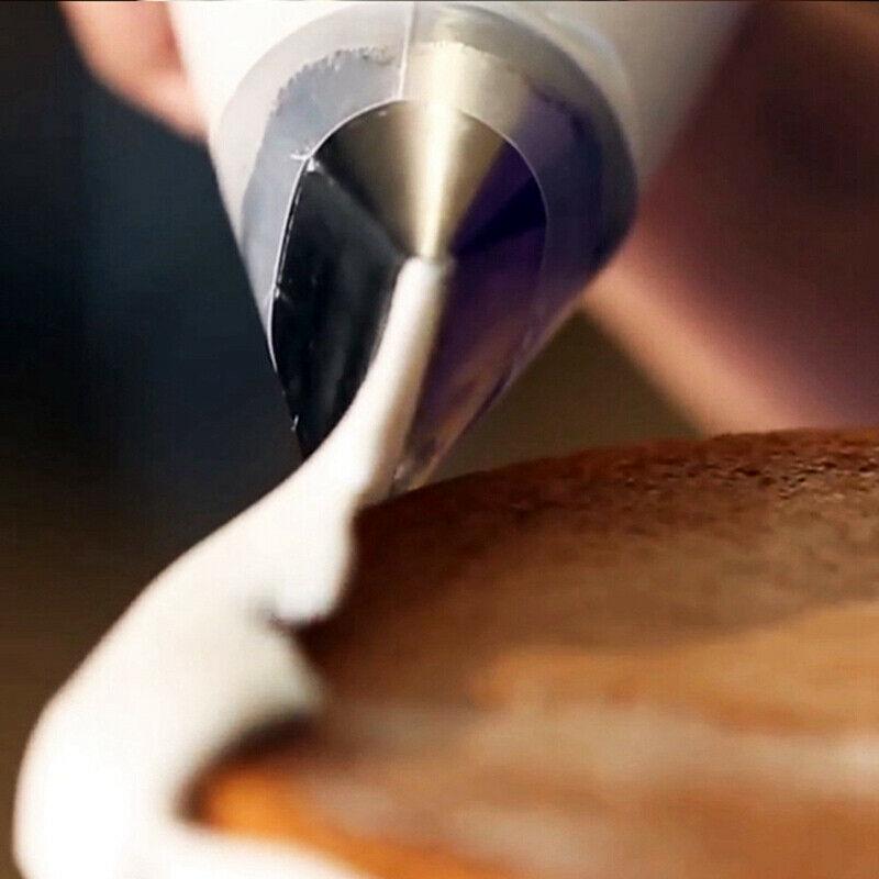 1 шт. очень большая насадка из нержавеющей стали 304, насадки для глазури, инструменты для украшения торта, кондитерские насадки, аксессуары для выпечки помадки