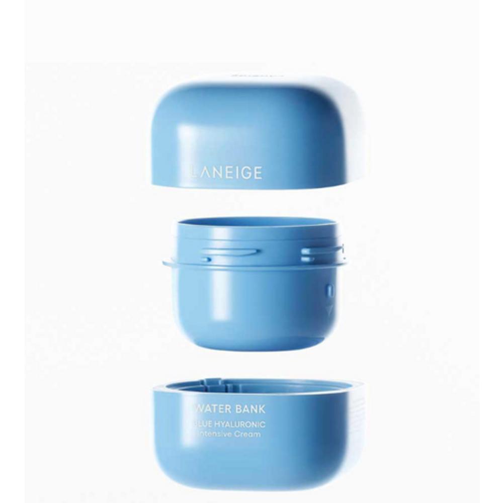 LANEIGE Крем Water Bank Blue Hyaluronic Intensive 50 мл – Интенсивное увлажнение, Восстановление сухой кожи, Укрепление барьера, Корейский