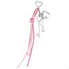 Handmade Delicate Braided Keychain Hand-Woven Leather Phone Charm Keyring  Jewelry Accessories