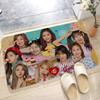 Kpop Group T-Twice Floor Mat Rectangle Anti-slip Home Soft Badmat Front Door Indoor Outdoor Mat Welcome Doormat