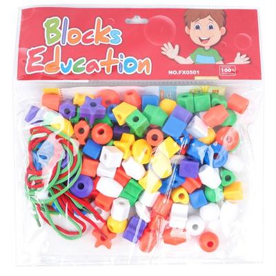 Игрушка Oz Toy Mini Shape Threading Toy FX0501-15, 1 комплект, Корейские игрушки