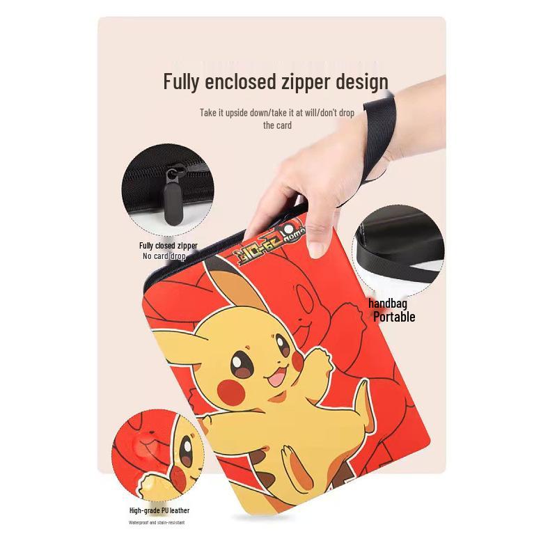 Книга для хранения коллекции карт Pokémon и Yu-Gi-Oh