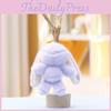 Bunny Plush Doll With Pp Cotton Filling For Backpack Charm And Collectors