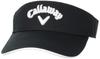 Callaway Classic Солнцезащитный козырек Регулируемая шляпа для гольфа C22990110 Свободный размер Мужская (Хлопковый твил, Размер) / / 1010_Черный,