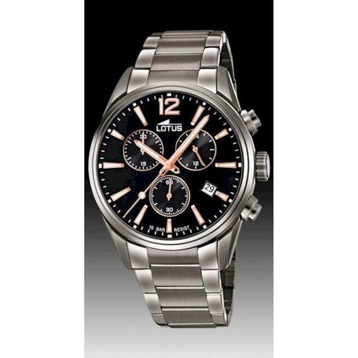 Montre - Lotus - 18682-2 - Quartz - Analogique - 10 Atm