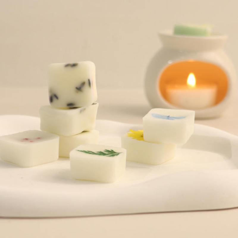 Versatile 10Pcs Clear Wax Melt Containers 6/4-Cavity Efficient For Beginners And Experts Customized Candle Making