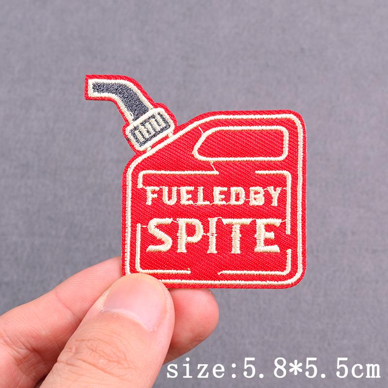 Нашивки с вышивкой в виде черепа в стиле панк на одежде, хип-хоп, сексуальные, термоклеящиеся, нашивки с надписью «Любовь» для декора одежды