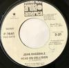 7-дюймовая пластинка JOHN RAGSDALE - Head On Collision P7641 Ariola America 1976 US Rock Б/у