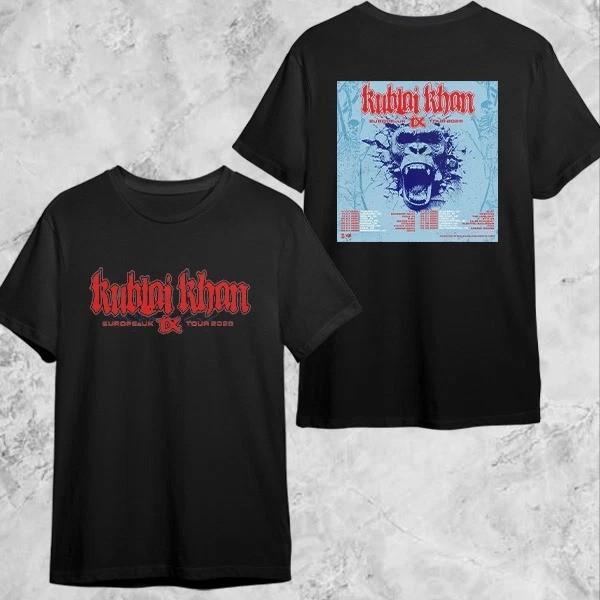 Kublai Khan TX Europe and UK Tour Date 2025 Fan Gifts Two Sides Classic T-Shirt Unisex T-Shirt