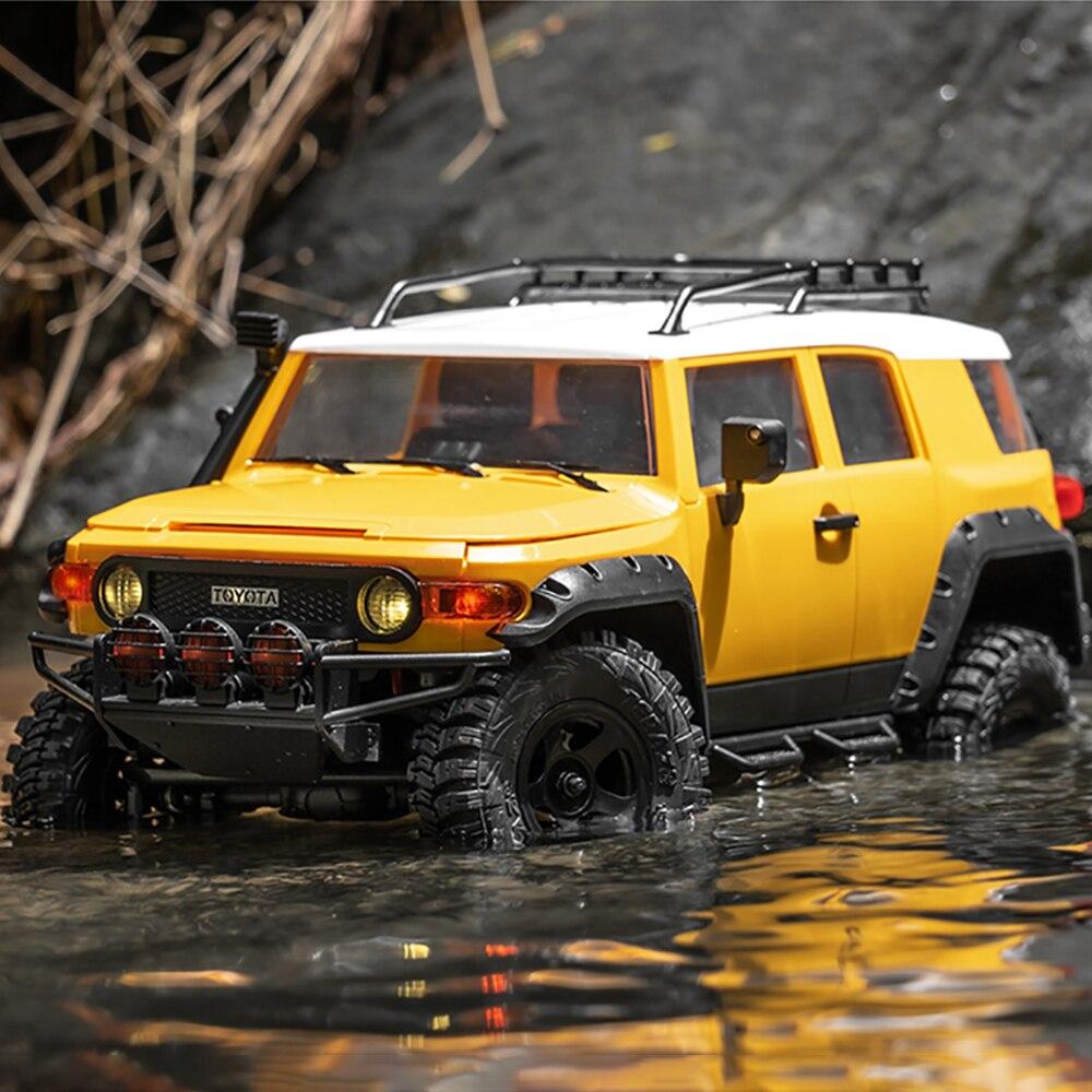 FMS 1/18 FJ CRUISER Электрический 2,4 ГГц 4WD RC Модель с дистанционным управлением Автомобиль Внедорожник Багги Гусеничный рок-автомобиль Детская игрушка в подарок